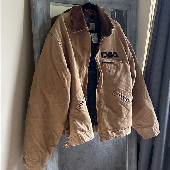 Vintage Carhartt Beige Jacket JO1 BRN - Picture 2 of 7